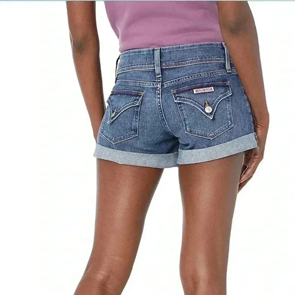 Hudson Jeans Croxley Mid Rise Shorts - Picture 2 of 12